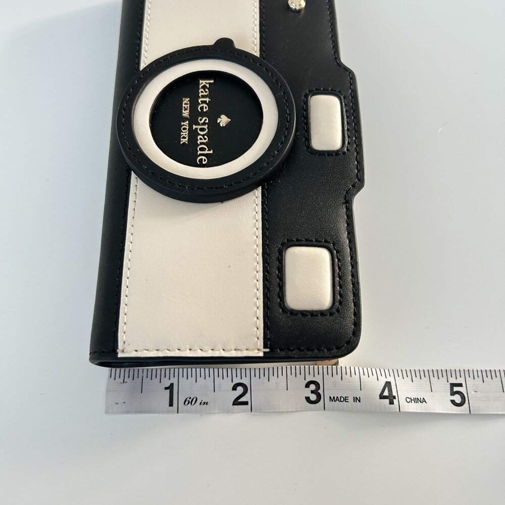 NWT Kate Spade Oh Snap Camera Large Slim bifold Wallet Kurt Geiger London - Picture 5 of 9